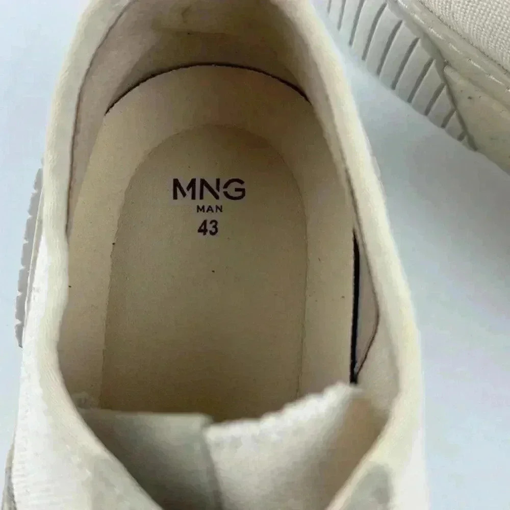 MNG LIMITED EDITION organic cotton Committed EU 43 NWT Beige and Creme colors - Picture 6 of 12